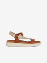 Geox Orange Damensandalen Geox Xand 2s