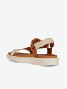 Geox Orange Damensandalen Geox Xand 2s