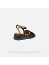 Geox Schwarze Damensandalen Geox Meliconia