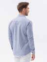 Ombre Clothing Hellblaues Herrenhemd von Ombre Clothing K643
