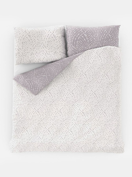 Kvalitex Französische Baumwollbettwäsche NORDIC COLLECTION 200x200, 70x90cm ASTRA