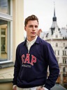 GAP Herren Polo-Sweatshirt mit Logo GAP