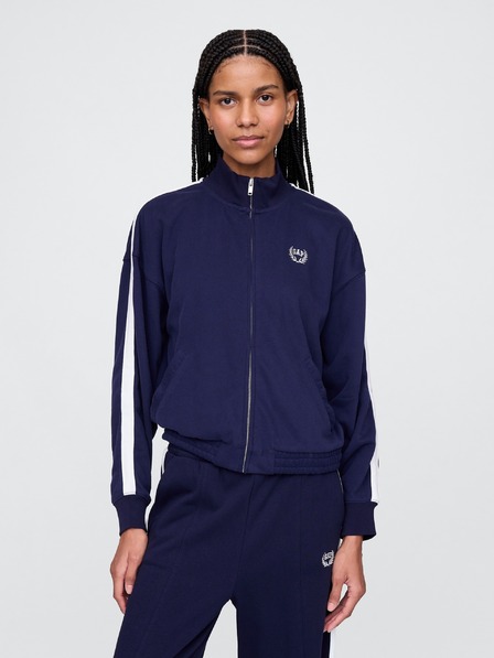 GAP Damen-Baumwolljacke mit Reißverschluss Americana GAP