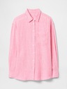 GAP Damen Leinen-Oversize-Hemd Big Shirt GAP
