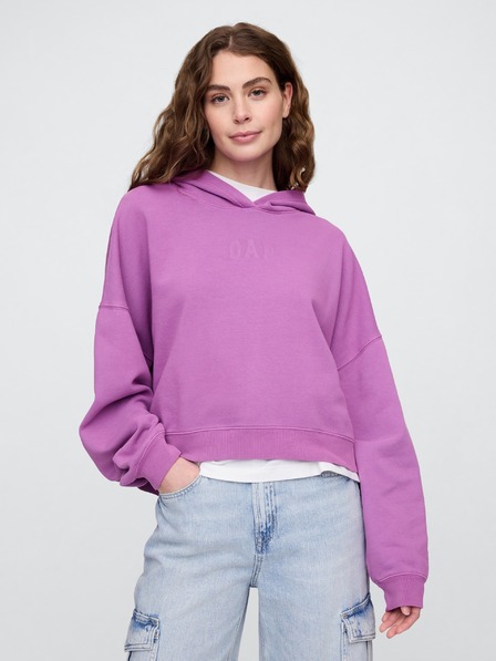 GAP Damen Crop Sweatshirt mit Logo GAP