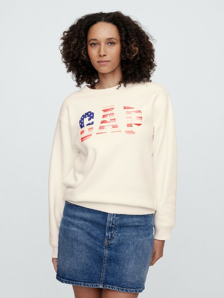 GAP Damen-Sweatshirt mit Heritage-Logo Americana GAP