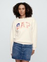 GAP Damen-Sweatshirt mit Heritage-Logo Americana GAP