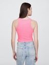 GAP Damen geripptes Tanktop mit Logo GAP