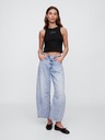 GAP Damen geripptes Tanktop mit Logo GAP