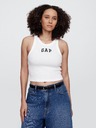 GAP Damen geripptes Tanktop mit Logo GAP