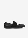 Camper Schwarze Damen Leder Ballerinas Camper Rechts