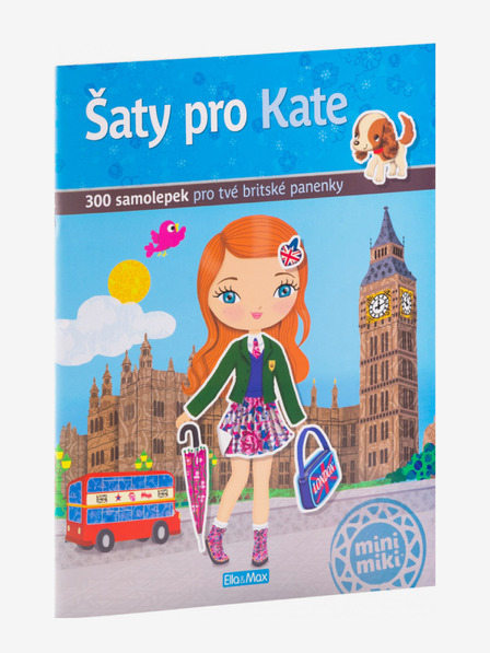 ELLA & MAX Kleid für KATE - Stickerbuch