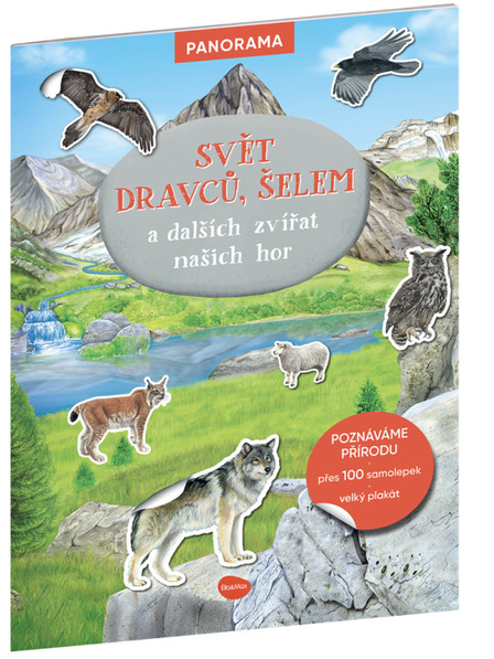 ELLA & MAX DIE WELT DER VÖGEL, TIERE UND ANDERER TIERE UNSERER BERGE - Poster und Stickerbuch