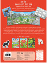 ELLA & MAX DIE WELT DER VÖGEL, TIERE UND ANDERER TIERE UNSERER BERGE - Poster und Stickerbuch