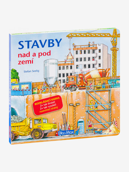 ELLA & MAX BUILDINGS ABOVE AND BELOW GROUND - Large-Format Folding Book