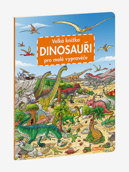 ELLA & MAX Großes Buch DINOSAURS für kleine Märchenerzähler