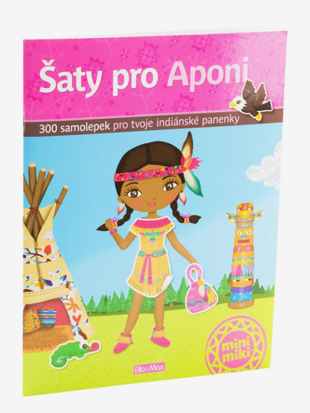 ELLA & MAX Kleid für Aponi - Stickerbuch