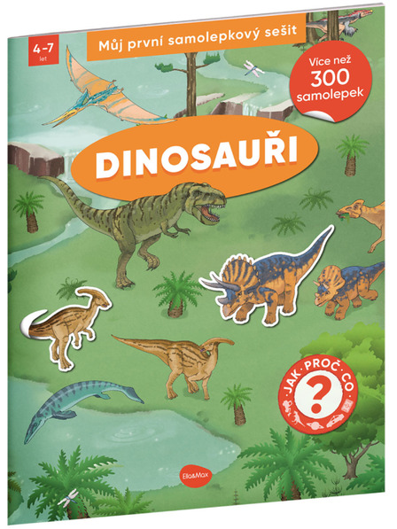 ELLA & MAX Mein erstes Stickerbuch - DINOSAURS