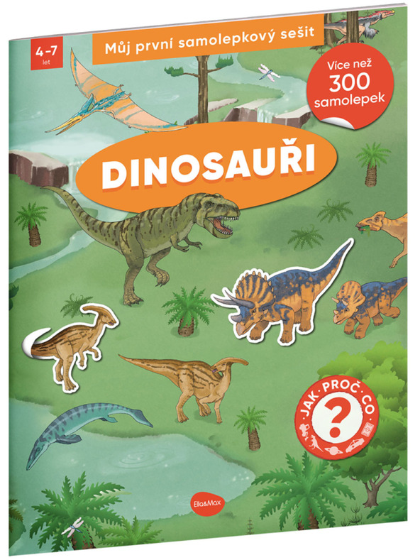 ELLA & MAX Mein erstes Stickerbuch - DINOSAURS