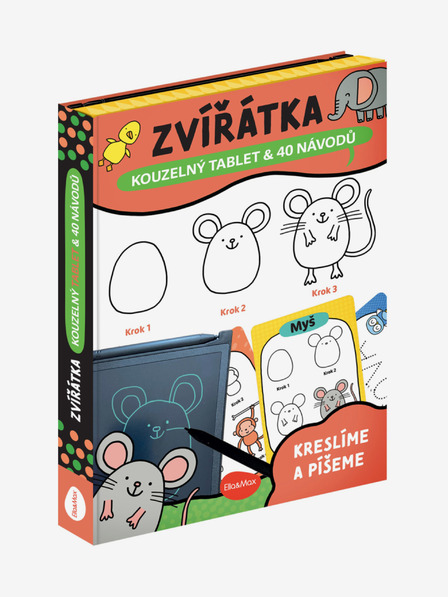 ELLA & MAX Zaubertafel & 40 Anleitungen - TIERE