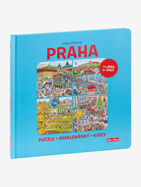 ELLA & MAX PRAG - Rätsel, Ausmalbilder, Quiz