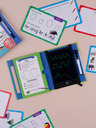 ELLA & MAX Magische Tafel & Rubbelkarten - Erste Schrift