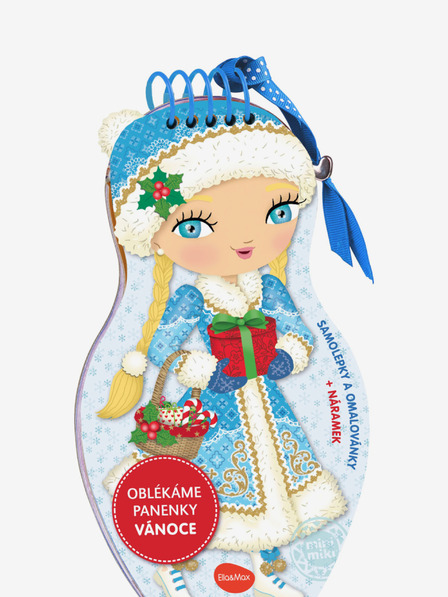 ELLA & MAX Anziehen von Puppen WEIHNACHTEN - Malbuch