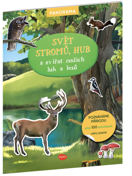 ELLA & MAX DIE WELT DER BÄUME, MUSCHELN und Tiere unserer Wiesen und Wälder - Buch mit Poster und Aufklebern