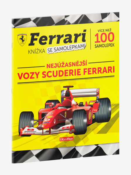 ELLA & MAX FERRARI, Scuderie Cars - Stickerbuch