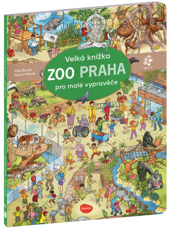 ELLA & MAX Großes Buch ZOO PRAHA für kleine Märchenerzähler