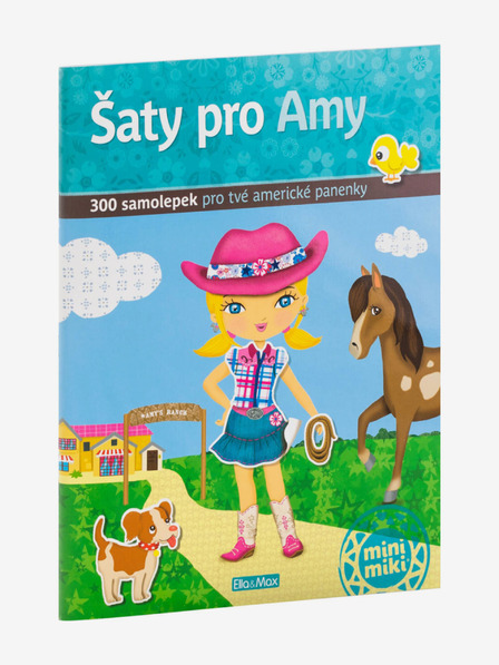 ELLA & MAX Kleid für AMY - Stickerbuch