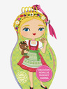 ELLA & MAX Anziehen deutscher HANNA-Puppen - Malbuch