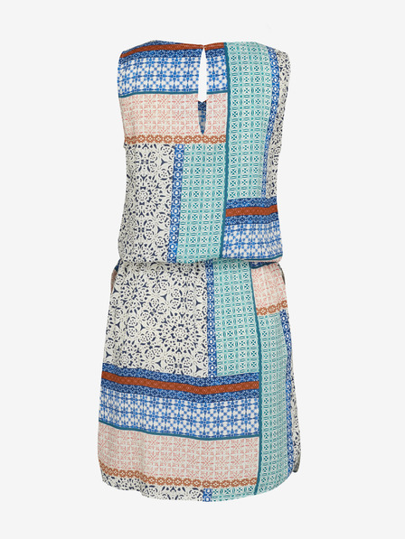 CAMAIEU Blau Grünes Kleid CAMAIEU