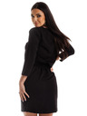Edoti Schwarzes Edoti Kleid für Frauen