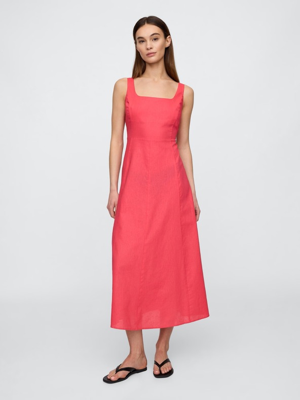 GAP Midikleid aus Leinen GAP