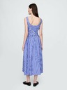 GAP Damen-Popeline-Midikleid mit Taschen GAP