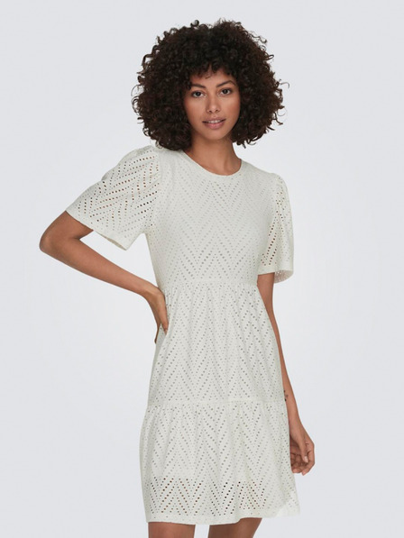 Jacqueline de Yong Weiß JDY Damen Kleid