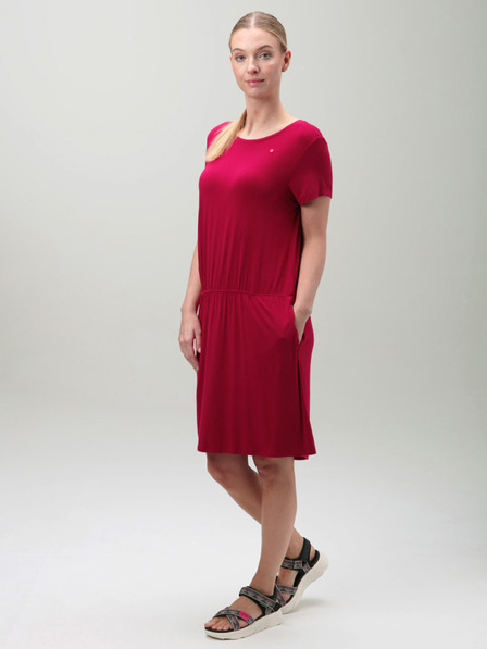 Loap Damen LOAP BREVORA Kleid Rot