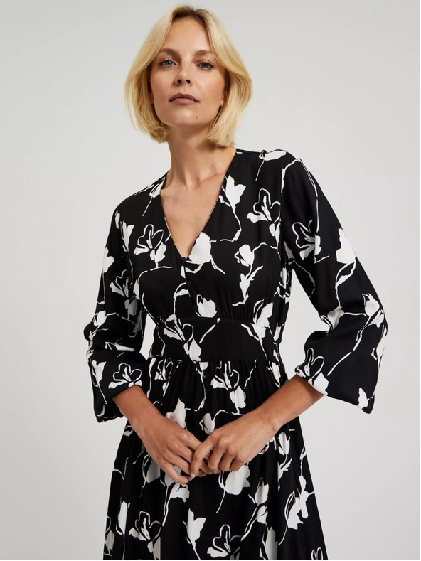 Moodo Damen Blumenkleid Moodo