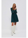 Moodo Grünes Spitzenkleid für Damen Moodo
