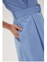 Moodo Damen Kleid blau Moodo