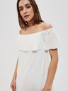 Moodo Weißes Damenkleid Moodo