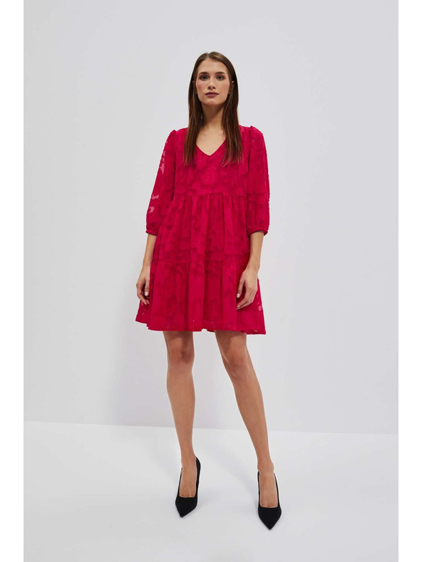 Moodo Rosa Damen-Kleid Moodo