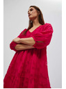 Moodo Rosa Damen-Kleid Moodo