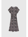 Moodo Damen Kleid schwarz Moodo