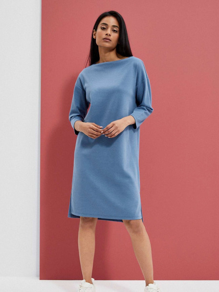 Moodo Blaues Damenkleid Moodo