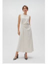 Moodo Beigefarbenes Damen-Kleid von MOODO
