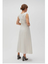 Moodo Beigefarbenes Damen-Kleid von MOODO