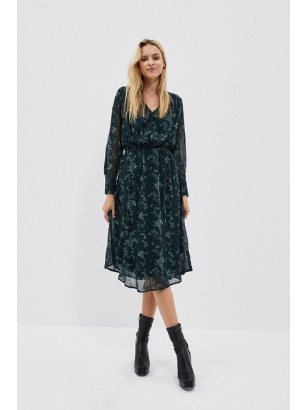 Moodo Grünes Damenkleid Moodo