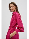 Moodo Rosa Damen-Shirt-Kleid Moodo